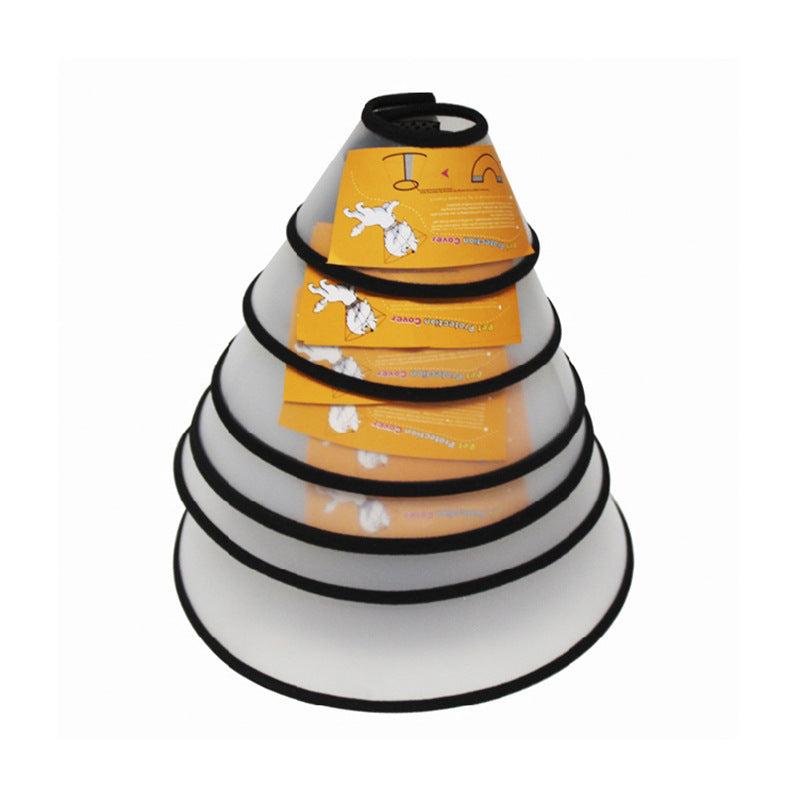 Adjustable Cat Cone Collar for After Surgery Recovery