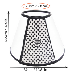 Adjustable Cat Cone Collar for After Surgery Recovery