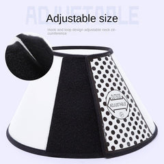 Adjustable Cat Cone Collar for After Surgery Recovery
