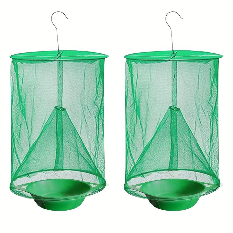 2pcs Fly Cage for Indoor/Outdoor Fly Removal & Catching