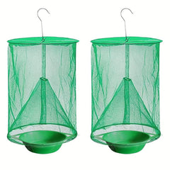 2pcs Fly Cage for Indoor/Outdoor Fly Removal & Catching