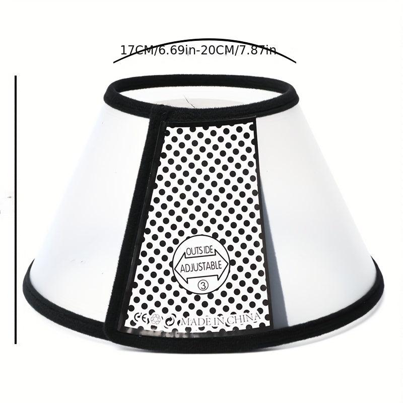 Pet Collar Adjustable Grooming Cover Anti-scratch Anti-bite Collar