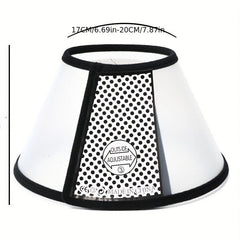 Pet Collar Adjustable Grooming Cover Anti-scratch Anti-bite Collar