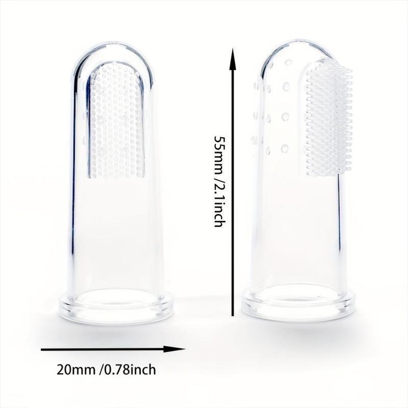 Pet Dental Care Kit Toothbrush for Cats & Dogs with Full Surround Bristles