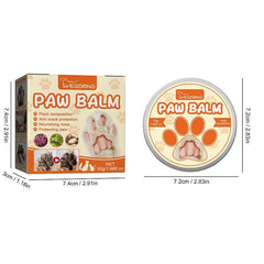 50g Paw Cream for Dogs and Cats - Moisturizing and Protects Against Dryness