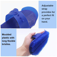 Plastic Horse Comb Pet Hair Remover Brush