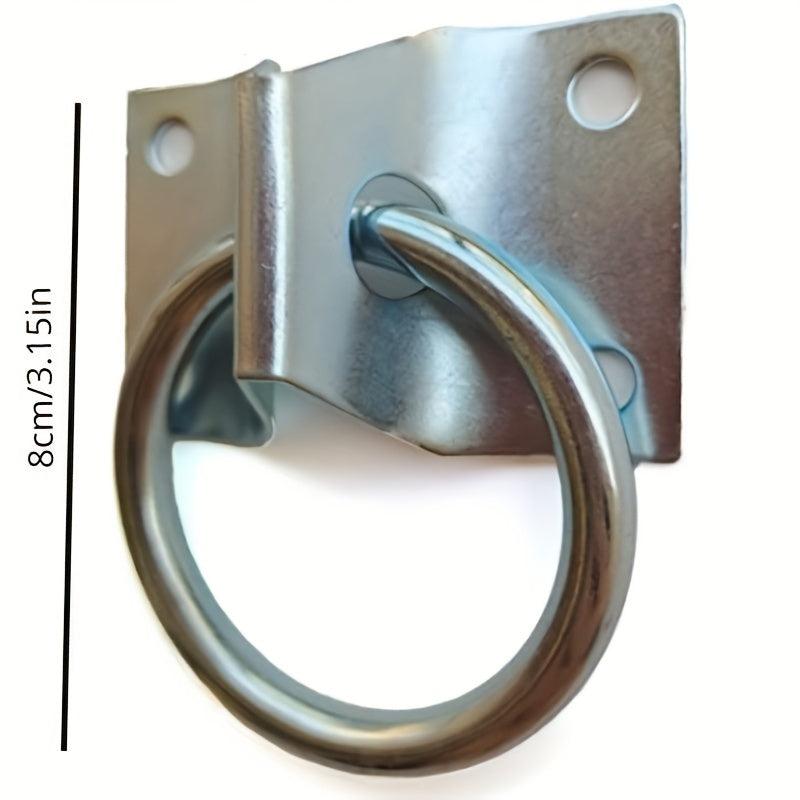 4pcs Heavy Duty Wall Mount Hitching Ring Hooks for Horse Stall Stable