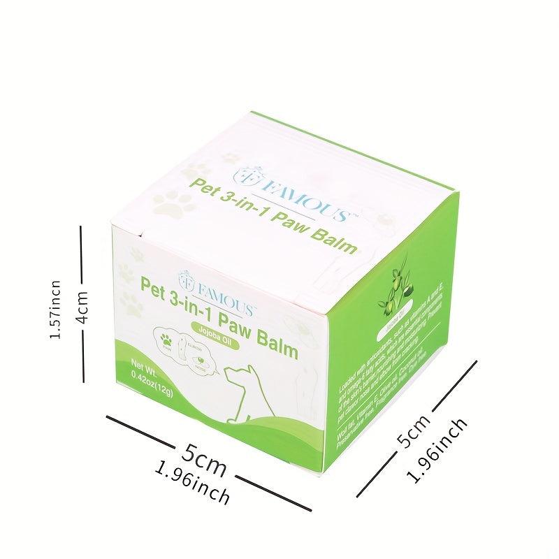 Dog Paw Balm Cream Natural Wax Protection Soother