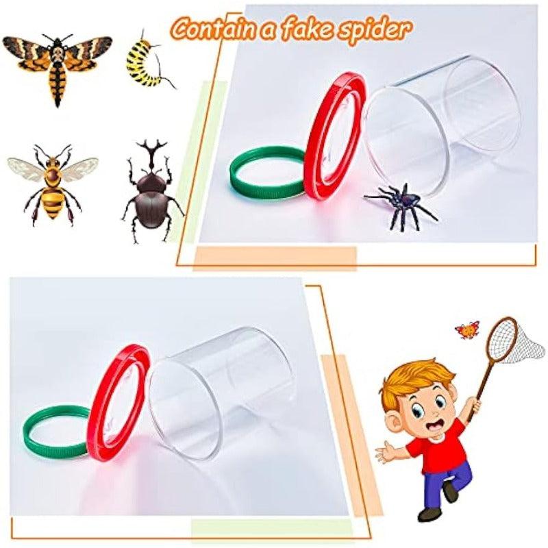 Yellow Plastic Insect Box w/ Acrylic Magnifying Glass