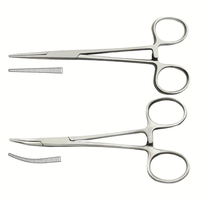 Dog Ear Hair Plucking & Bleeding Control Tweezers Set