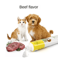 Pet Toothbrush And Toothpaste Set For Cats And Dogs