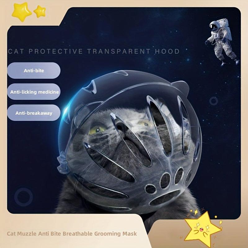 Cat Muzzle Anti Bite Breathable Grooming Mask Muzzles