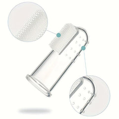 Soft Silicone Pet Toothbrush for Cats and Dogs Oral Cleaning