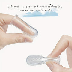 Soft Silicone Pet Toothbrush for Cats and Dogs Oral Cleaning