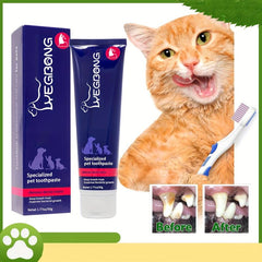 Pet Toothpaste Freshens Breath Cleans Teeth Promotes Oral Health