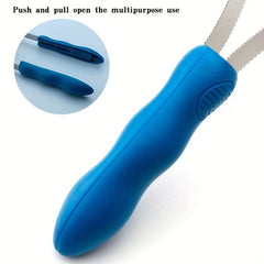 Dual Sided Horse Shedding Blade For Thick Coats