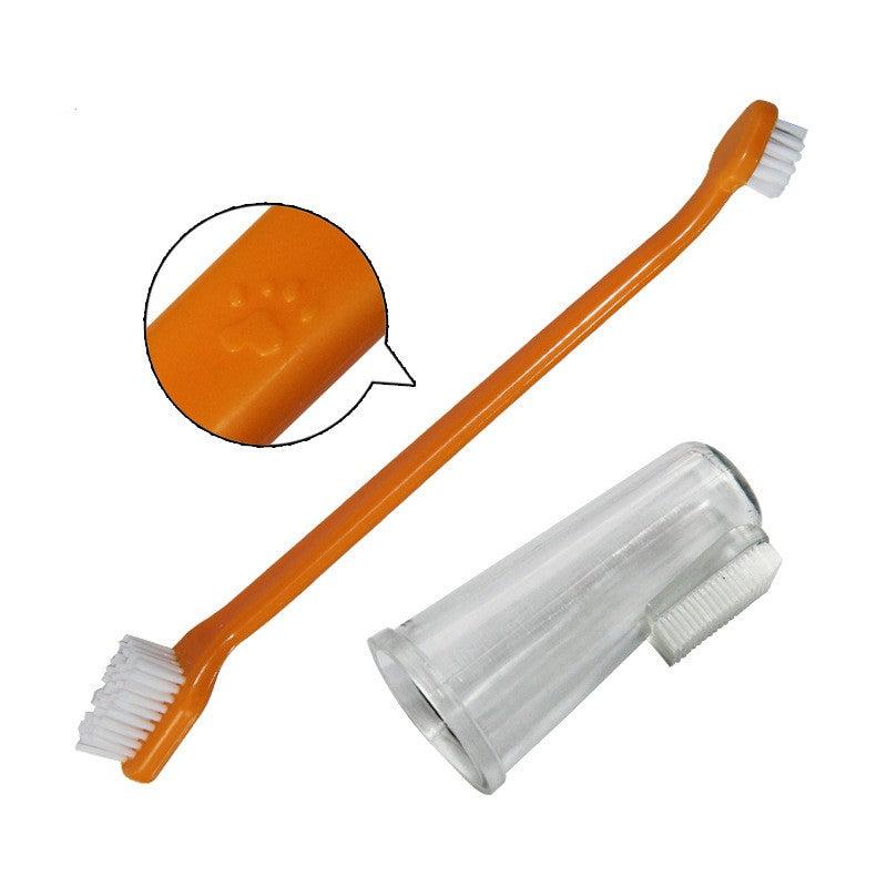 3pcs Pet Toothpaste Dog Cat Oral Care Set