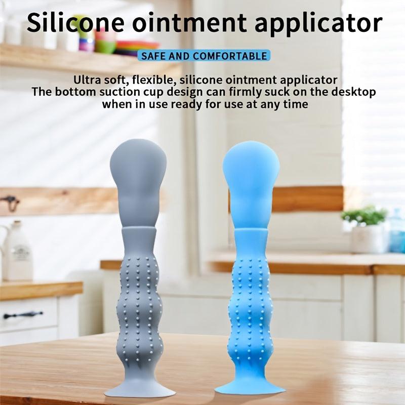Pet Silicone Ointment Applicator Eye Cleaning Brush for Cats and Dogs