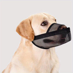 Adjustable Dog Muzzle Mesh Breathable Anti Biting