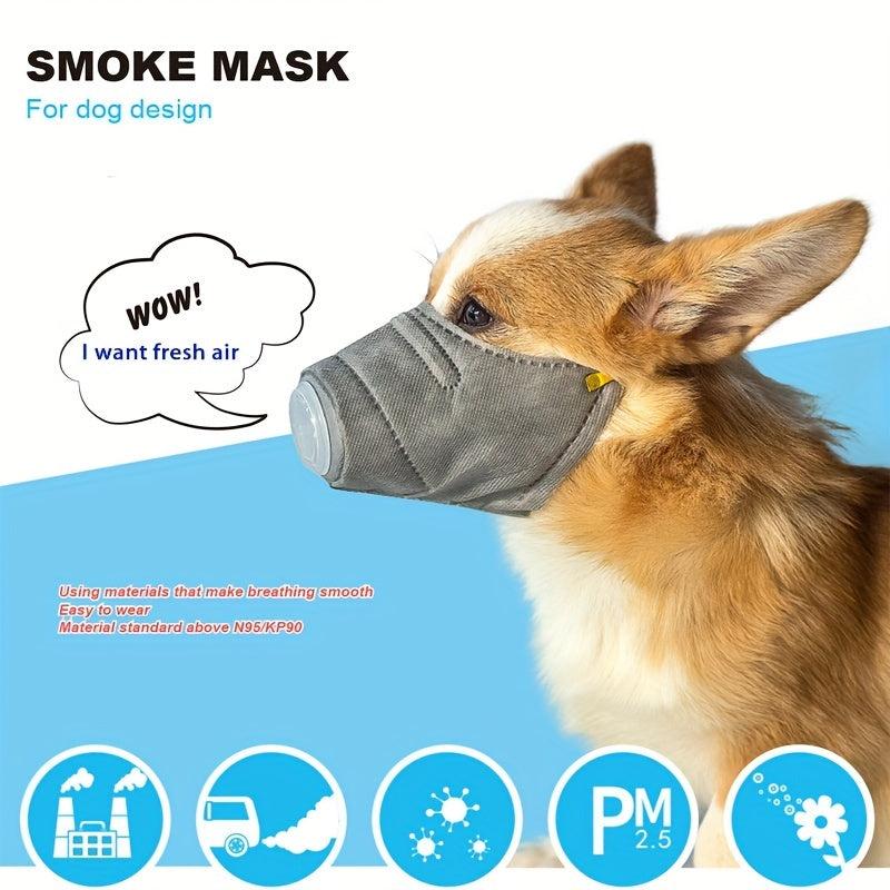 Anti Fog Pet Mask Protective Dog Mouth Cover Outdoor Dog Cat Supplies