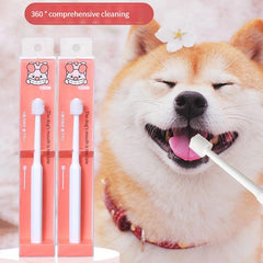 360 Degree Pet Toothbrush for Tartar Removal
