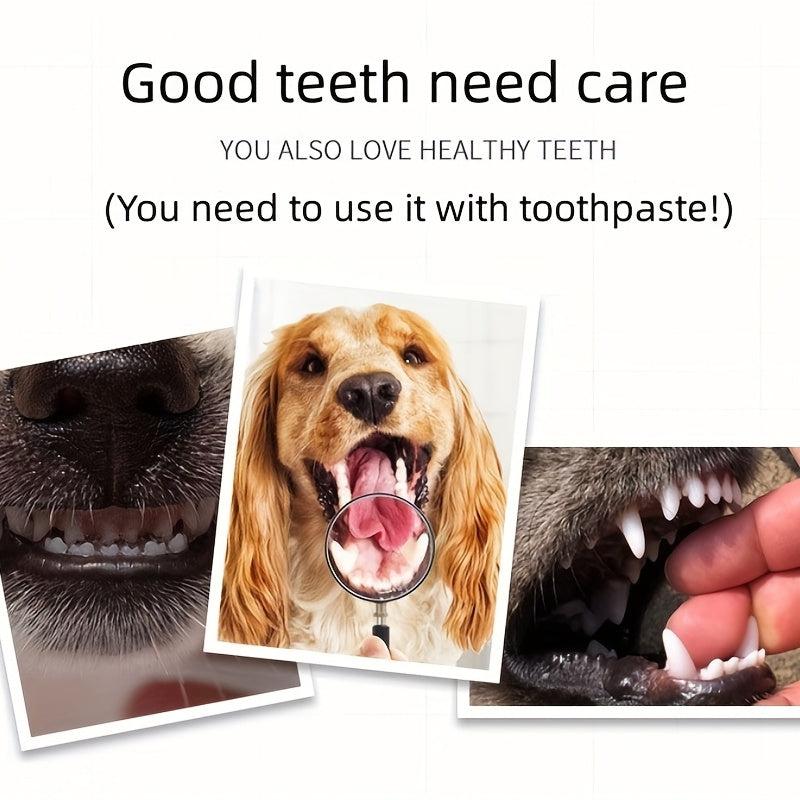 Double Side Dog Toothbrush Teeth Cleaning Bad Breath Care