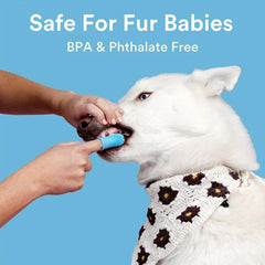 Dog Toothbrush 360 Finger Toothbrush Kit Dental Care For Small Pets