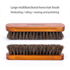 Soft Horse Brush & Massage Tool for Grooming & Relaxation