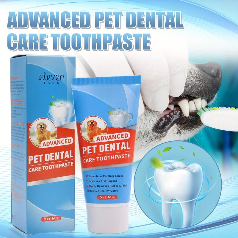 Natural Dog Teeth Care Toothpaste Tartar Bad Breath Dental Care
