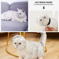 Transparent Breathable Pet Cat Muzzle Anti-bite Anti-scratch Headgear