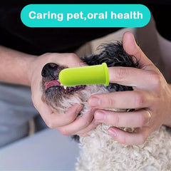 5pcs Dog Toothbrush Finger Set with Eye and Chin Cleaning Tool