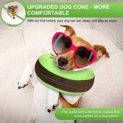 Adjustable Inflatable Dog Cone Collar for Recovery