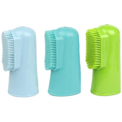 3pcs Pet Finger Toothbrush Soft Bristle Dog Toothbrush