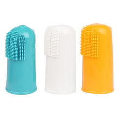 3pcs Pet Finger Toothbrush Soft Bristle Dog Toothbrush