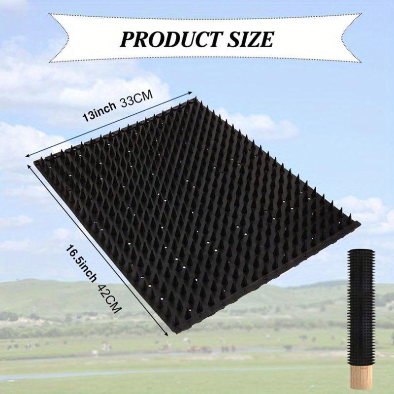 2 Pack Equine Bovine Massage Brush Kit Soft Touch Itch Post Pad
