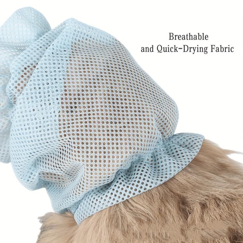 Dog Ear Covers Mite Proof Protection Mesh Cover