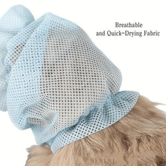 Dog Ear Covers Mite Proof Protection Mesh Cover