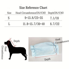 Dog Ear Covers Mite Proof Protection Mesh Cover