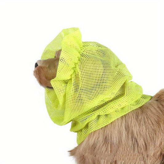 Dog Ear Covers Mite Proof Protection Mesh Cover