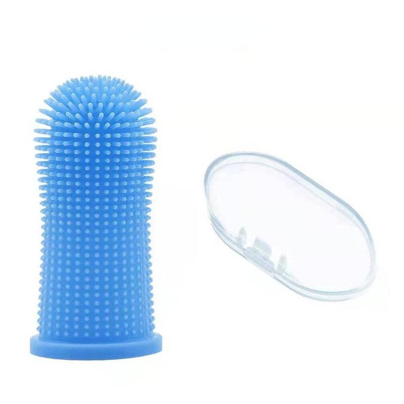 Dog Teeth Cleaning Finger Toothbrush Kit