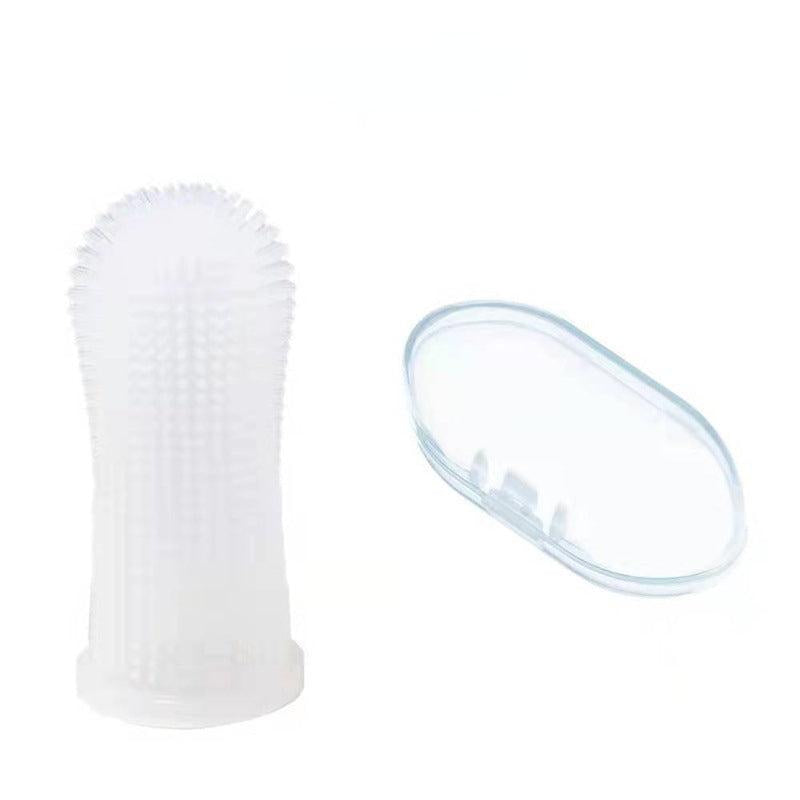 Dog Teeth Cleaning Finger Toothbrush Kit