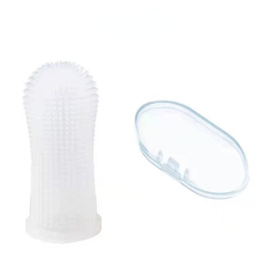 Dog Teeth Cleaning Finger Toothbrush Kit