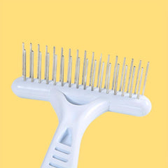 Double Sided Slicker Pet Brush For Shedding Dematting