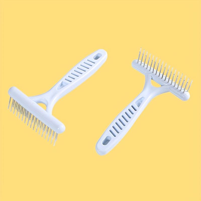 Double Sided Slicker Pet Brush For Shedding Dematting