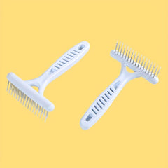 Double Sided Slicker Pet Brush For Shedding Dematting