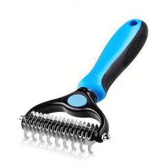 Double Sided Pet Grooming Tool Stainless Steel Dog Comb
