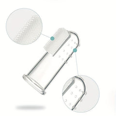 10pcs Pet Toothbrushes Soft Silicone Dog Finger Tothbrush Washable