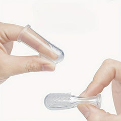 10pcs Pet Toothbrushes Soft Silicone Dog Finger Tothbrush Washable