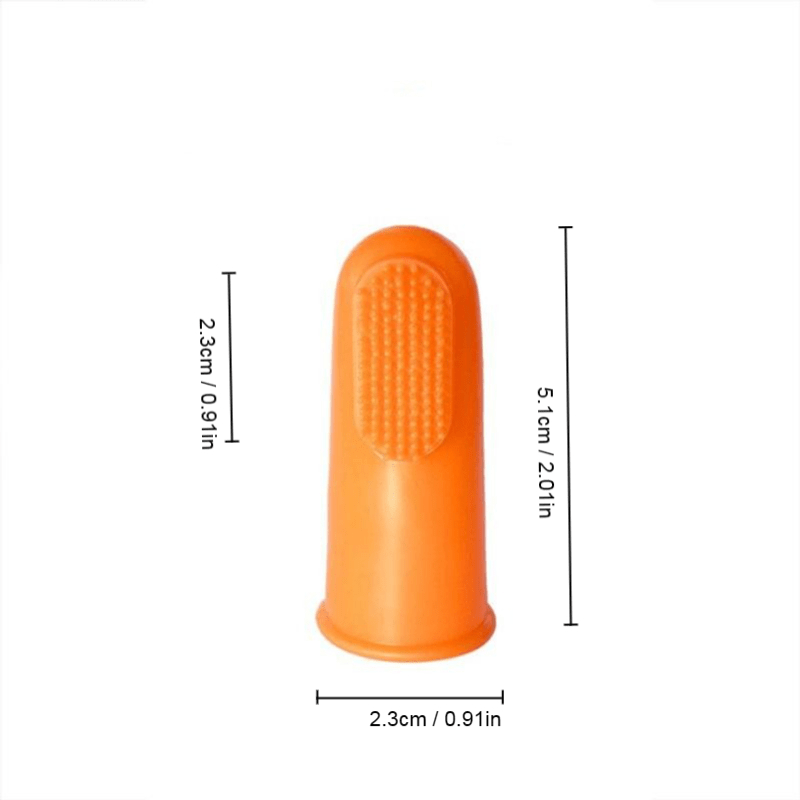 Pet Finger Toothbrushes Dental Care Dogs Cats Grooming