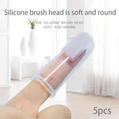 Pet Finger Toothbrush - Easy & Effective for Dog/Cat Teeth